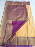 Kanchipuram Blended  Fancy Korvai Silk  Sarees 1372