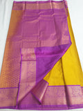 Kanchipuram Blended  Fancy Korvai Silk  Sarees 1379