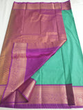 Kanchipuram Blended  Fancy Korvai Silk  Sarees 1380