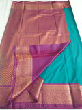 Kanchipuram Blended  Fancy Korvai Silk  Sarees 1384