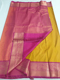 Kanchipuram Blended  Fancy Korvai Silk  Sarees 1389