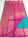 Kanchipuram Blended  Fancy Korvai Silk  Sarees 1390