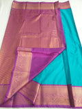 Kanchipuram Blended  Fancy Korvai Silk  Sarees 1394