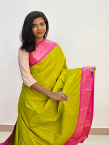 Kanchipuram Blended Bridal Silk Sarees 014