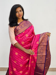 Kanchipuram Blended Bridal Silk Sarees 019