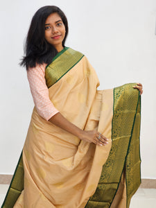 Kanchipuram Blended Korvai Bridal silk Saree 012