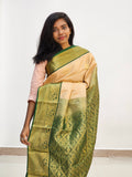 Kanchipuram Blended Korvai Bridal silk Saree 012