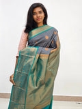 Kanchipuram Blended Korvai Bridal silk Saree 068