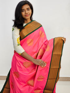 Kanchipuram Blended Bridal Silk Sarees 142