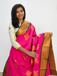 Kanchipuram Blended Bridal Silk Sarees 158