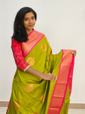 Kanchipuram Blended Bridal Silk Sarees 167