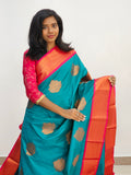 Kanchipuram Blended Bridal Silk Sarees 182