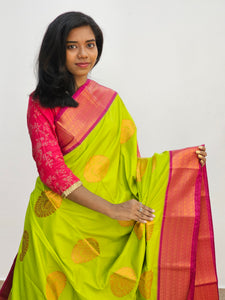 Kanchipuram Blended Bridal Silk Sarees 184