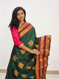 Kanchipuram Blended Bridal Silk Sarees 196