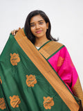 Kanchipuram Blended Bridal Silk Sarees 221