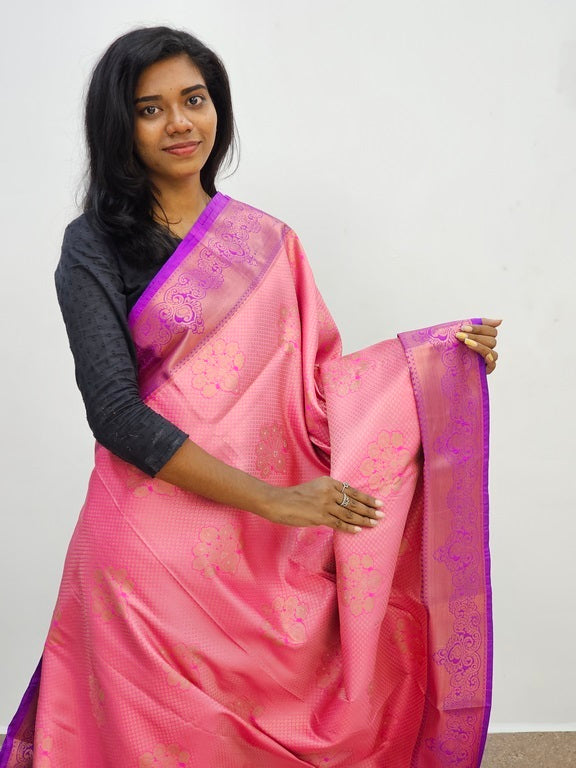 Kanchipuram Blended Bridal Silk Sarees 596