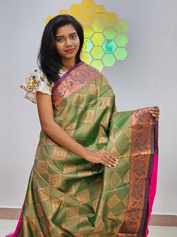 Kanchipuram Blended Bridal Silk Sarees 642