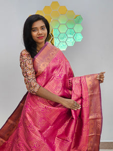 Kanchipuram Blended Bridal Silk Sarees 347