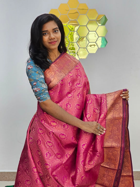 Kanchipuram Blended Bridal Silk Sarees 759