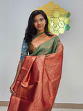 Kanchipuram Blended Bridal Silk Sarees 762