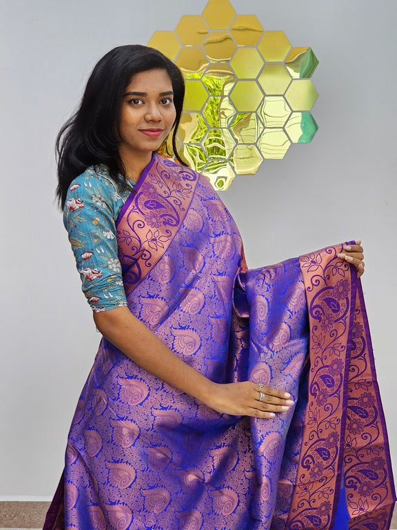 Kanchipuram Blended Bridal Silk Sarees 768