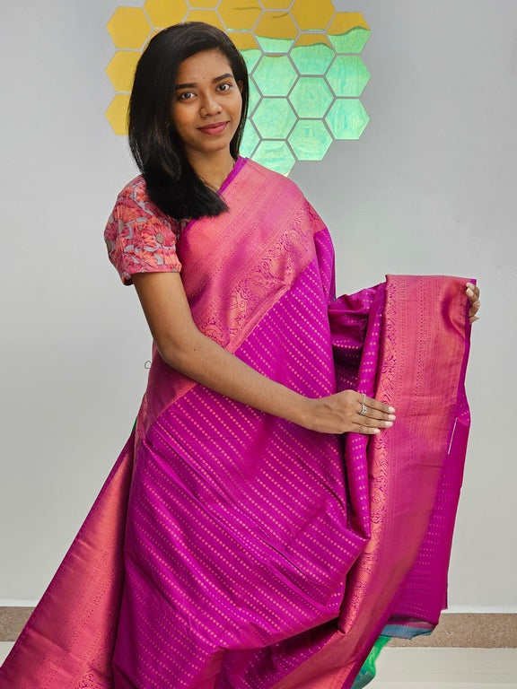 Kanchipuram Blended Bridal Silk Sarees 906