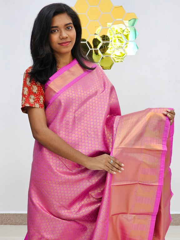 Kanchipuram Blended Bridal Silk Sarees 977