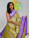 Kanchipuram Blended Bridal Silk Sarees 1085