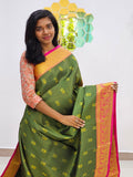 Kanchipuram Blended Bridal Silk Sarees 1153