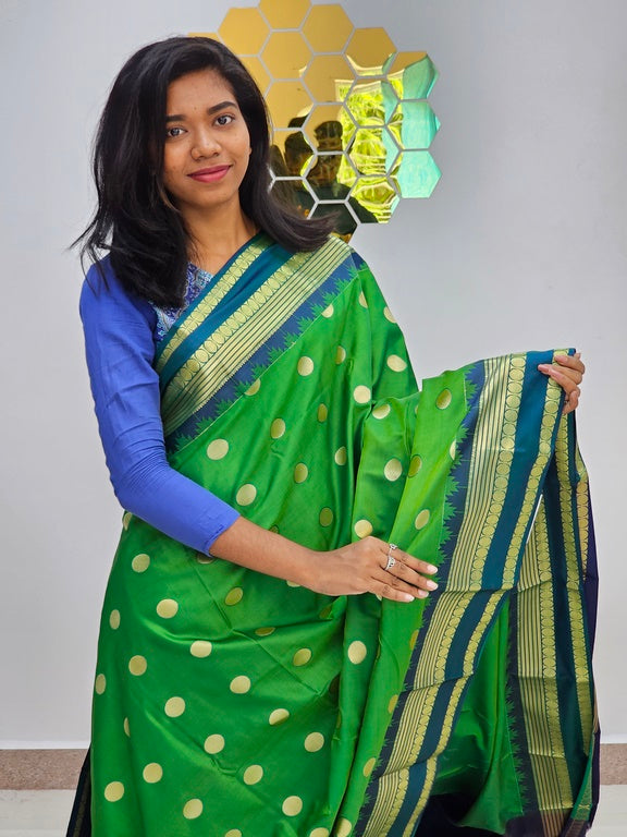 Kanchipuram Blended Bridal Silk Sarees 1173