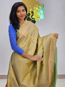 Kanchipuram Blended Bridal Silk Sarees 1175