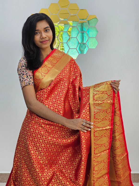 Kanchipuram Pure Handloom High Bridal Silk Sarees 022