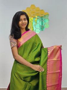 Kanchipuram Pure Handloom Bridal Silk Sarees 013