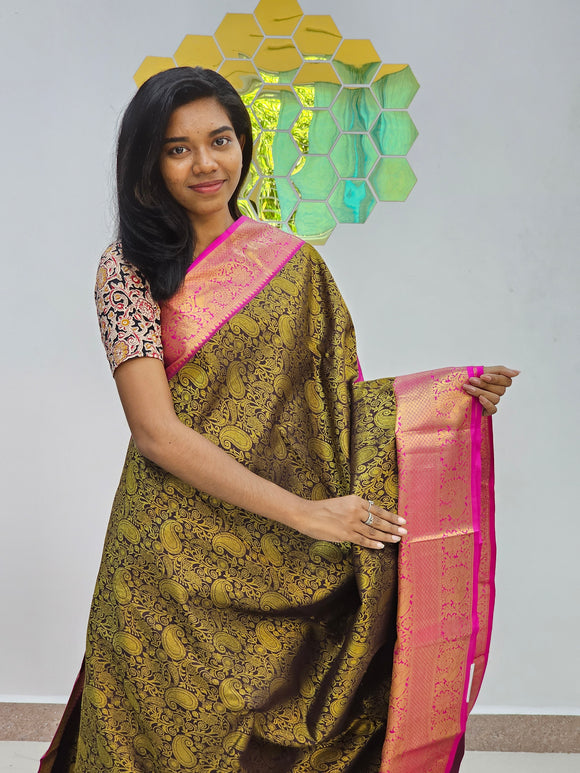 Kanchipuram Pure Handloom Bridal Silk Sarees 015