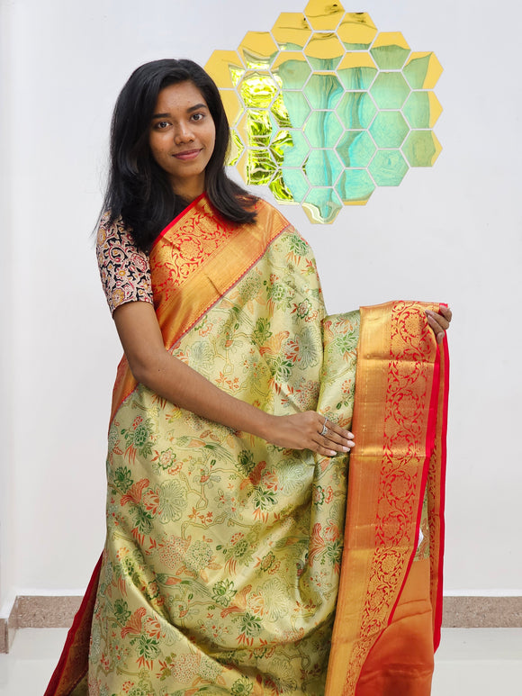 Kanchipuram Pure Handloom Tissue Silk Sarees 007