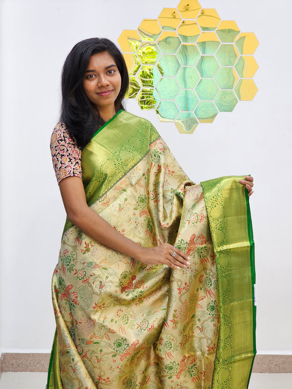 Kanchipuram Pure Handloom Tissue Silk Sarees 010