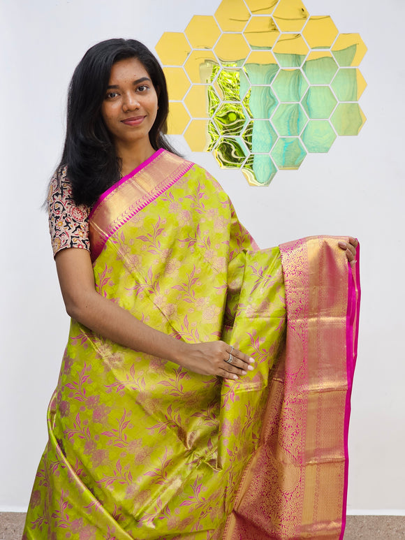 Kanchipuram Pure Handloom Tissue Silk Sarees 016