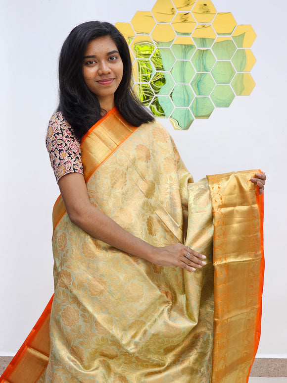 Kanchipuram Pure Handloom Tissue Silk Sarees 023