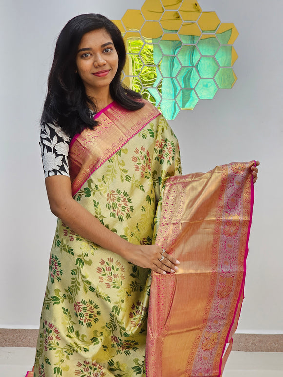 Kanchipuram Pure Handloom Tissue Silk Sarees 045