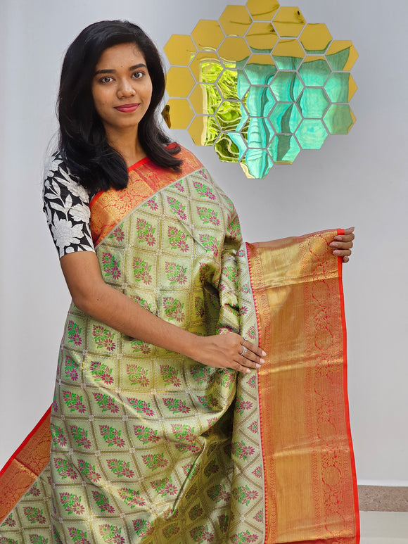 Kanchipuram Pure Handloom Tissue Silk Sarees 048