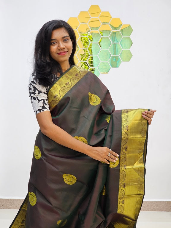 Kanchipuram Pure Handloom Fancy Silk Sarees 089