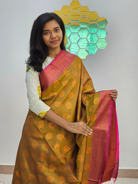 Kanchipuram Blended New Gifted Silk Sarees 257