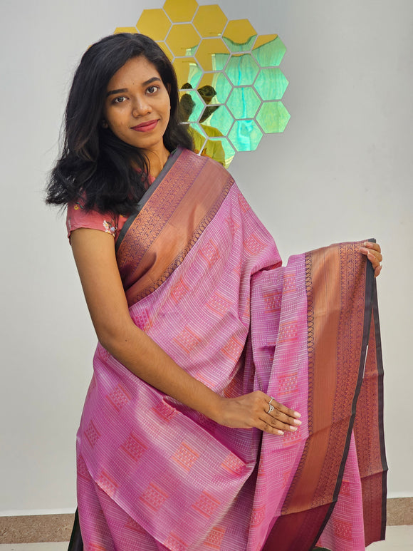 Kanchipuram Blended Fancy Silk Sarees 313