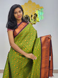 Kanchipuram Blended  New Korvai Silk Saree 1516