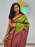 Kanchipuram Blended  New Korvai Silk Saree 1516