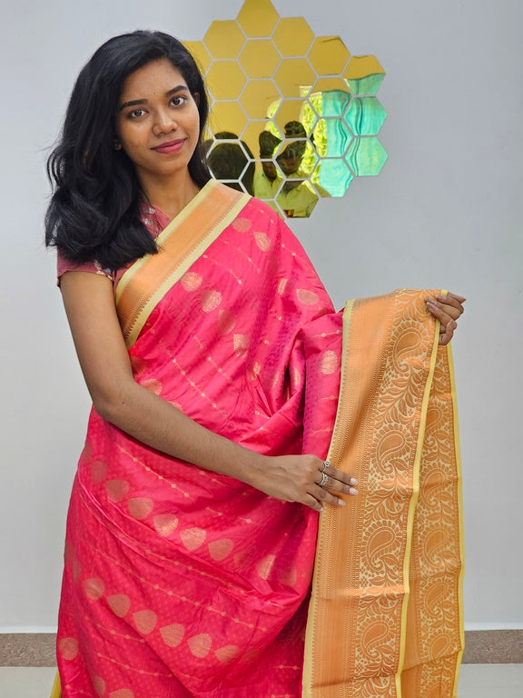 Kanchipuram Blended  New Korvai Silk Saree 1518