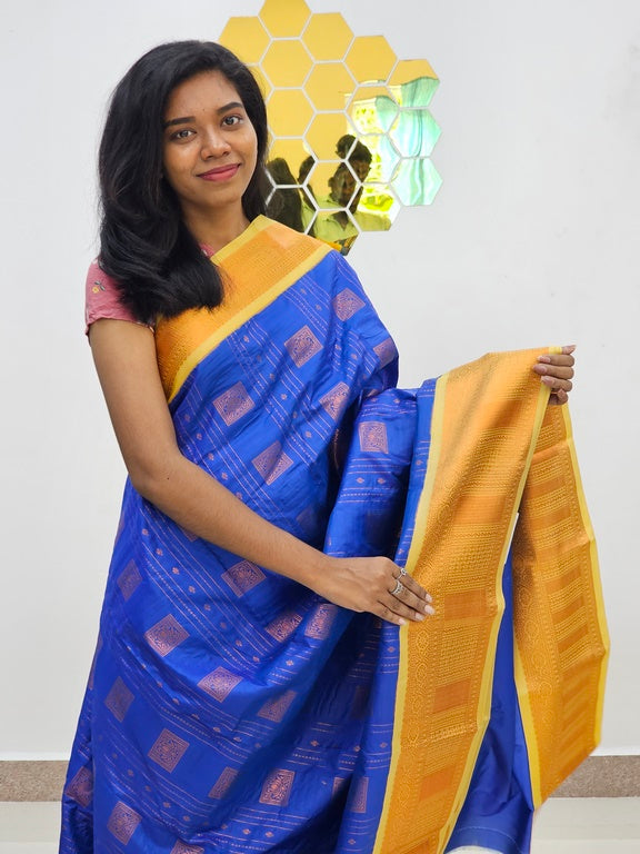 Kanchipuram Blended  New Korvai Silk Saree 1526