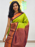 Kanchipuram Blended  New Korvai Silk Saree 1529