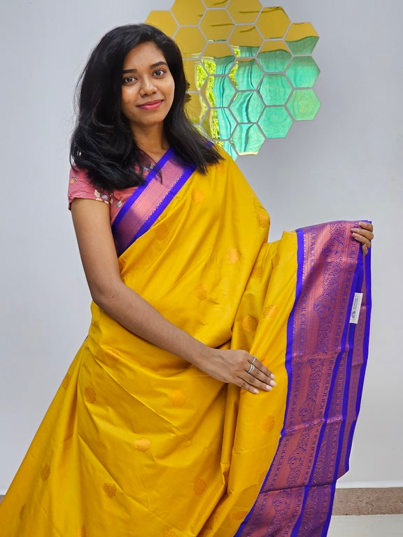 Kanchipuram Blended  New Korvai Silk Saree 1541