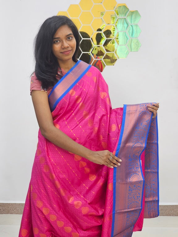 Kanchipuram Blended  New Korvai Silk Saree 1546